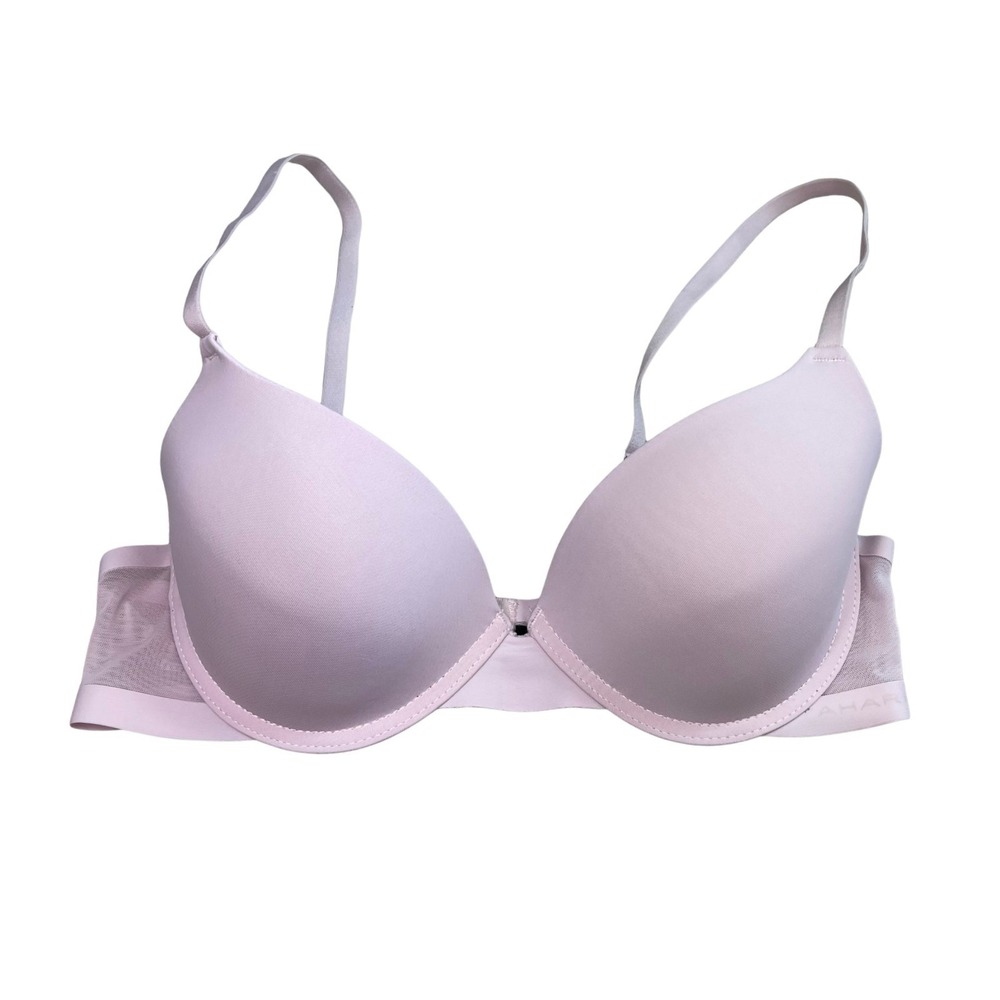 Tahari T-Shirt Bra‎ Womens 34C Pink Contoured Padded Underwire